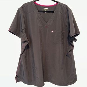 Plus Size Scrub Top